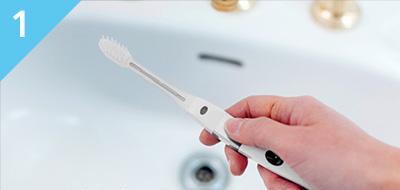 Как правильно использовать ионную зубную щетку 1